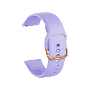 Correa de silicona de 20mm para Samsung Galaxy Watch 4 Classic 46mm 42mm Watch4 40/<span class=keywords><strong>44mm</strong></span> Active <span class=keywords><strong>2</strong></span> S2 correa de pulsera para Huami <span class=keywords><strong>Amazfit</strong></span> Bip - Product Image 5