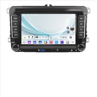 Autoradio Android 7/9 pouces avec écran tactile pour VW Volkswagen, CarPlay sans fil, GPS, Bluetooth, multimédia embarqué avec caméra de recul