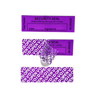 Chất Lượng Cao Tùy Chỉnh Chống Hàng Giả An Ninh Bao Bì Nhãn Tamper Hiển Nhiên Pet Bảo Hành Sticker - Product Image 2