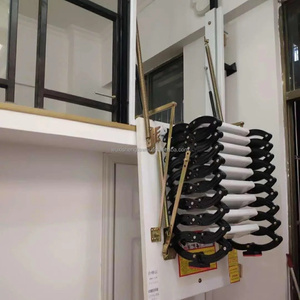 Nouveau design d'échelle d'extension de <span class=keywords><strong>grenier</strong></span> en acier pliable à bas <span class=keywords><strong>prix</strong></span> pour la maison - Product Image 4