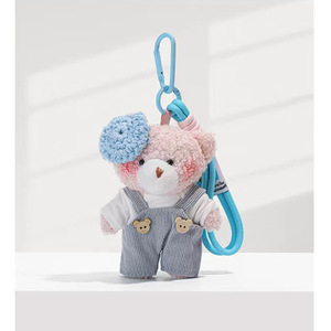 Portachiavi <span class=keywords><strong>Peluche</strong></span> Orsacchiotto Adorabile HECION di Tendenza con Design Creativo a Lavagna per Borse e Zaini - Product Image 2