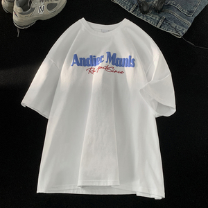 Cotton Plain Oversized Tshirt 280G Heavy Weight <strong>Custom</strong> <strong>3d</strong> Logo Men Puff <strong>Print</strong> Tee <strong>T</strong> <strong>Shirt</strong> - Product Image 6