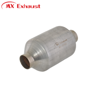 Catalizador Universal de 2,25 pulgadas, convertidor catalítico de 400 celdas de 500 celdas, rendimiento de alto flujo de acero inoxidable de 11 "de longitud
