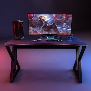 Escritorio para juegos <span class=keywords><strong>de</strong></span> computadora, escritorio para estudiantes, escritorio para PC, mesa <span class=keywords><strong>de</strong></span> estilo <span class=keywords><strong>de</strong></span> carreras ergonómica moderna extra grande, estación <span class=keywords><strong>de</strong></span> trabajo para adultos y adolescentes - Product Image 5