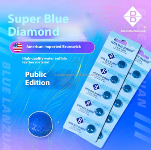 Siêu Màu Xanh Kim Cương Công Cộng Phiên Bản 10 & 11Mm 5-Trong Một Hàng Snooker Billiard Cue Tip Cho Hồ Bơi Snooker Billiard Sản Phẩm - Product Image 2