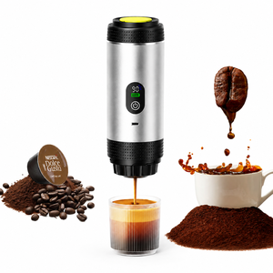 Cafetera Espresso Eléctrica Portátil de 80 ml, Cafetera de Alta Presión de 20 Bares, Cafetera Espresso Portátil 3 en 1 - Product Image 1