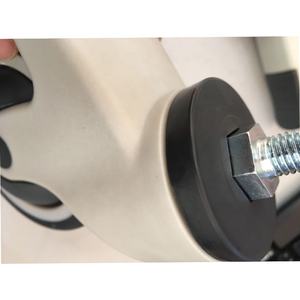 4IN 5 Zoll drehbar zwei Schloss Position Krankenhaus bett Rolle TPR Rad 100mm 125mm Medical <span class=keywords><strong>Caster</strong></span> Medical Appliance Patienten bett Räder - Product Image 5