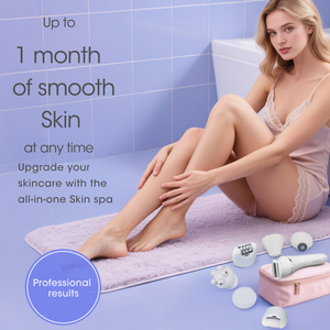 Nouveau rasoir électrique Resuxi 227 pour femme, kit de toilettage 7 en 1, rasoir indolore étanche IPX7 pour le corps, épilateur électrique pour femme - Product Image 3