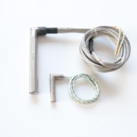 Allumeur de cartouche pour poêle à granulés de bois, foyer métallique, grille, 230v 250w 270w 300w