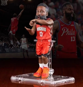 NBA ngôi sao cầm tay nhân vật hành động, James Harden Curry Thompson bóng rổ dễ thương mô hình thần Búp bê đồ chơi Quà tặng - Product Image 5