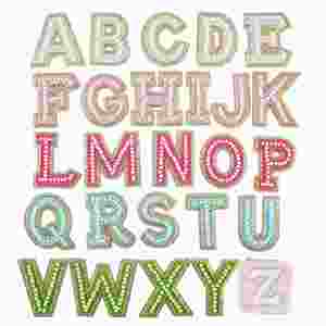 Nouvelle Broderie Autocollante Magnifique de 6,5 cm avec Perles Colorées et Paillettes Argentées - Product Image 2