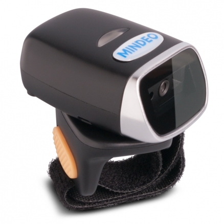 Portable Mindeo CR40-2D CMOS 2D USB Wireless Mini Ring Barcode Scanner PDF417 Wearable Ergonomic Barcode Reader in Stock