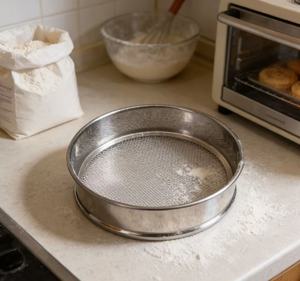 מסננת בדיקה עגולה מדויקת מפלדת אל-חלד 304 בעלת אריגת חוטים רגילה, מסננת דוגמאות, מסנני מסך חיתוך, מותג עולמי - Product Image 4