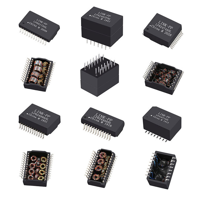 DIP SMD Network Filter Surface Mount Magnetic Ethernet Poe LAN Transformer Module
