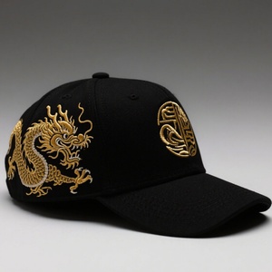 หมวกแก๊ปเบสบอลปักโลโก้ 3 มิติ สไตล์สปอร์ต 6 แผง - Product Image 2