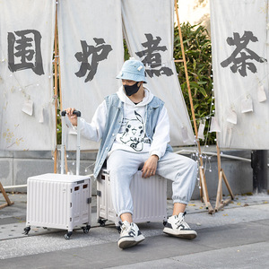 Foldable Plastic <b>Storage</b> <b>Box</b> 45L With Wheels For Outdoor Picnic Car <b>Trunk</b> Book <b>Storage</b> - Product Image 3