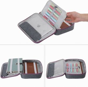 Échantillon gratuit : Étui de protection pour livre, sac d'église, sac à Bible avec emplacements pour stylos et poche zippée / Cadeau pour femme, directement de l'usine - Product Image 3