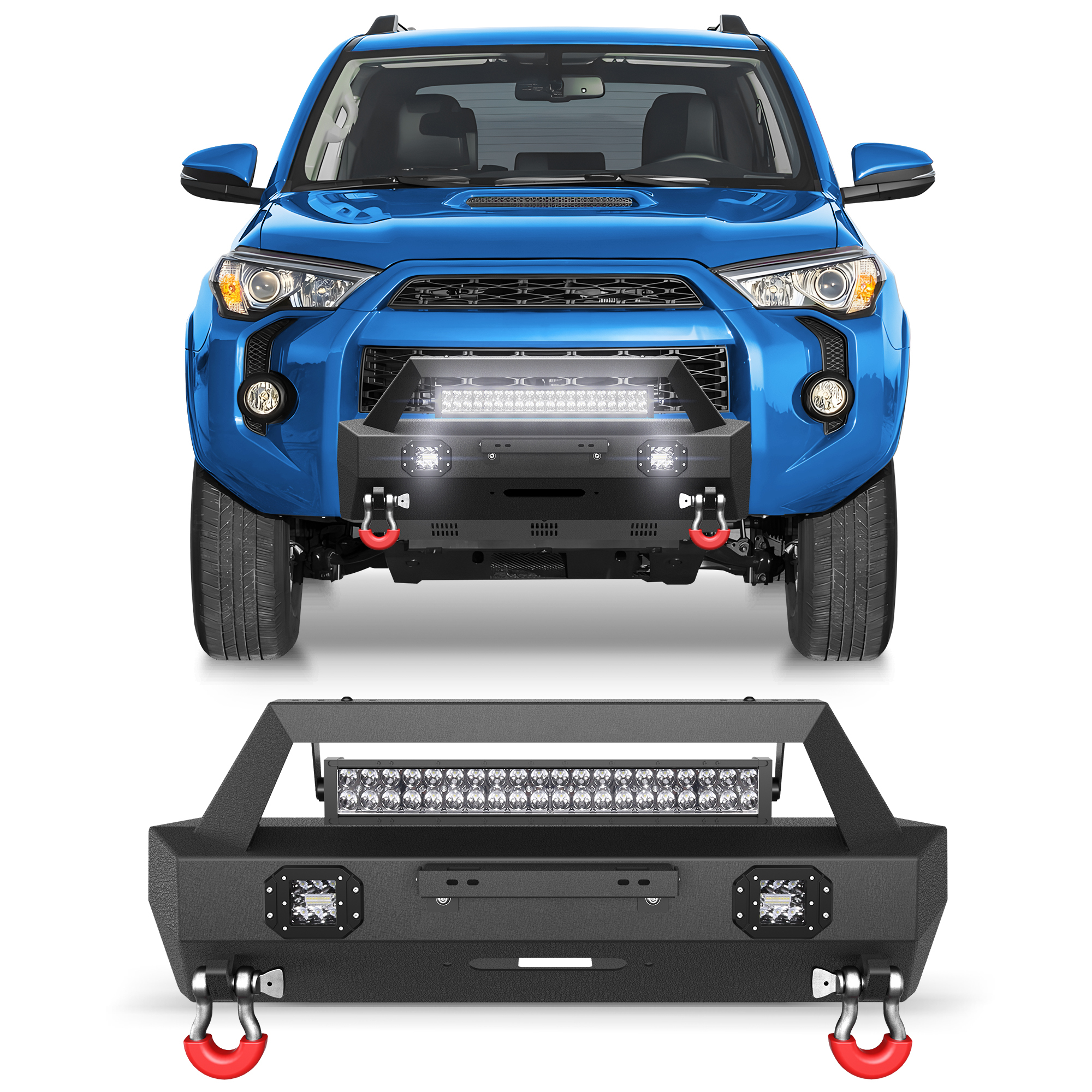 プレミアムトヨタ4ランナー用フロントバンパーで、あなたの車に耐久性