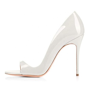 Tacco <span class=keywords><strong>a</strong></span> <span class=keywords><strong>spillo</strong></span> con punta aperta personalizzata pump sandali tinta unita per feste da ballo estive Sexy Super <span class=keywords><strong>tacchi</strong></span> alti con funzione - Product Image 3