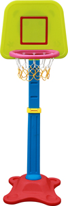 Support de panier de <span class=keywords><strong>basket</strong></span> réglable en hauteur pour enfants, en plastique écologique, mobile et portable, coloré, pour intérieur - Product Image 6