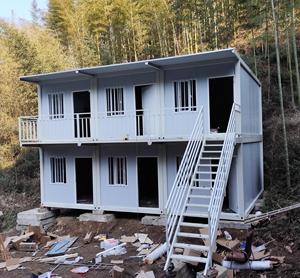 Nhà Máy Bán Hàng Trực Tiếp Thép Tối Giản Container Mô-đun Nhà Tiết Kiệm Thời Gian Và Công Sức Ấm Container Nhà - Product Image 1