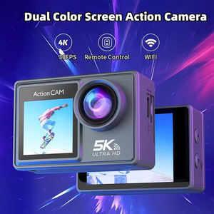 กล้องแอคชั่นเลนส์มุมกว้าง 2.4G รีโมทเซลฟี่แคม กล้องติดตัวสำหรับการปั่นจักรยาน เล่นสกี และบันทึกวิดีโอเพื่อความปลอดภัย - Product Image 3