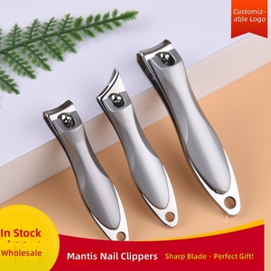 Ensemble de coupe-ongles en acier inoxydable, 3 pièces, ouverture à mâchoires larges, lame tranchante, coupe-ongles pour doigts et orteils, outils de manucure - Product Image 2