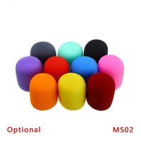 BMG Microphone maille tête éponge couverture mousse pare-brise mousse couverture