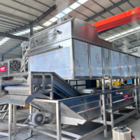 Ligne de refroidissement automatique industrielle Machine de pasteurisateur Conception peu encombrante pour la pasteurisation de jus de lait Sac sous vide