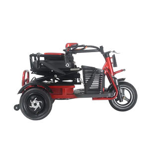 Nouveau modèle de tricycle électrique pliable moins cher <span class=keywords><strong>pour</strong></span> personnes âgées et handicapées, usage passagers, batterie au lithium 48V, 3 roues - Product Image 5