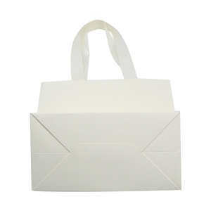 Tùy Chỉnh Sinh Thái Thân Thiện Với Bao Bì Quà Tặng Túi Giấy Túi Màu Kem Mua Sắm Túi Màu Be Cho Quần Áo Sang Trọng Quần Áo Bao Bì 500 Pcs - Product Image 3