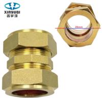 Raccords à double ferrule en laiton de 15 mm et 22 mm pour chauffe-eau solaires