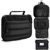 Trousse de Toilette Tactique Extérieure Personnalisée avec Fermeture Éclair et Système MOLLE pour Hommes
