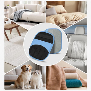 Gants anti-poils pour animaux de compagnie, brosse à électrostatique pour le toilettage des chats à poils longs - Product Image 4