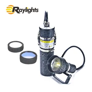 جهاز تنفس تحت الماء, جهاز غوص بضوء عالي الكثافة بقدرة 55 واط ، يحتوي على مصباح IP68 ، كما يحتوي على شاشة مقاومة للمياه