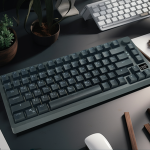 <span class=keywords><strong>Clavier</strong></span> mécanique ergonomique MK75 <span class=keywords><strong>Pro</strong></span> 75% sans fil, interrupteur linéaire, 82 touches, <span class=keywords><strong>clavier</strong></span> <span class=keywords><strong>gamer</strong></span> à échange à chaud pour PC, ordinateur portable, jeux - Product Image 4