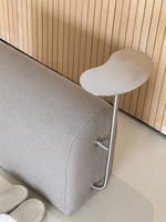 Usine vente salon meubles maison tabouret et pouf velours Simple salon Portable résistant pied tabouret tissu Relax pouf