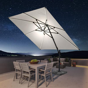 Grand <span class=keywords><strong>parasol</strong></span> romain extérieur pour villa, jardin et <span class=keywords><strong>terrasse</strong></span>, étals commerciaux, meubles en polyester durable pour hôtel - Product Image 3