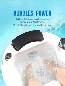 Venta Directa de Fábrica: Bañera de Hidromasaje para Pies con Luces LED de Colores, Diseñada Especialmente para Salones de Terapia Podal - Product Image 2