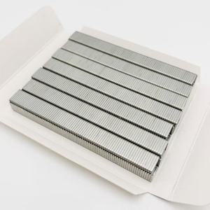 A11 Staples 3/8" 20 Gauge Chisel Point <strong>Electro</strong> Galvanized Heavy Duty <strong>Tacker</strong> Staples - Product Image 4