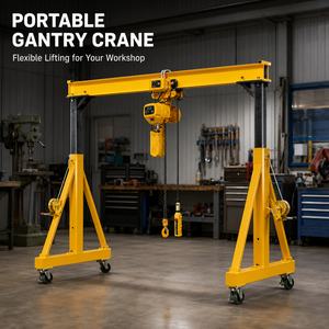 <span class=keywords><strong>Grue</strong></span> portique portable personnalisable de 0,5 à 5 tonnes pour la manutention industrielle des matériaux - Product Image 1