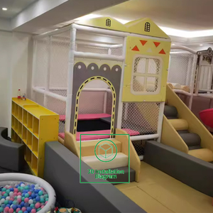 Conjunto de Juegos Infantiles Modernos y Duraderos para Interiores, con Piscina de Pelotas y Tobogán, para Uso Comercial - Product Image 3