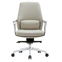 Chaise de bureau exécutive moderne, ergonomique, à dossier haut et pivotante