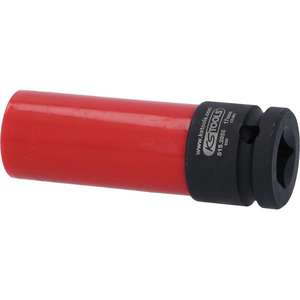 KS TOOLS - 515.2055 Jantes en aluminium spéciales profil spécial douille d'impact pour Mercedes, longue, 17 mm - Product Image 2