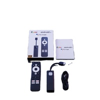 Reproductor Multimedia de Transmisión en Streaming 4K UHD con Android TV Stick Certificado por Google, Control Remoto por Voz, Smart Set Top Box