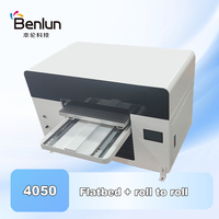 Impresora UV Plana Mini 4050 con Cabezales XP600/DX7 para Materiales Flexibles, Cuero y Hueso de Huevo, Doble Cabezal Automático, Tinta Nueva