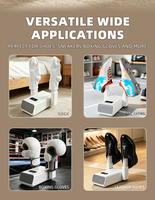 Sèche-chaussures électrique portable avec désodorisation et stérilisation, écologique, séchage rapide pour baskets et bottes