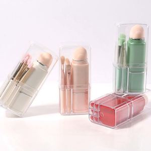 Juego de Brochas de Maquillaje Retráctiles 8 en 1 de Alta Calidad LUMA, Brochas Cosméticas Multifuncionales Mini con Estuche Portátil - Product Image 6