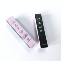 Boîte d'emballage cosmétique biodégradable personnalisée, boîte cadeau pour soins de la peau, boîtes cosmétiques avec dorure à chaud
