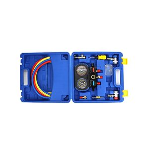 Kit de Carga de Refrigerante para Automóvil con Manómetros Dobles para Reparación de Aire Acondicionado R134a - Product Image 4